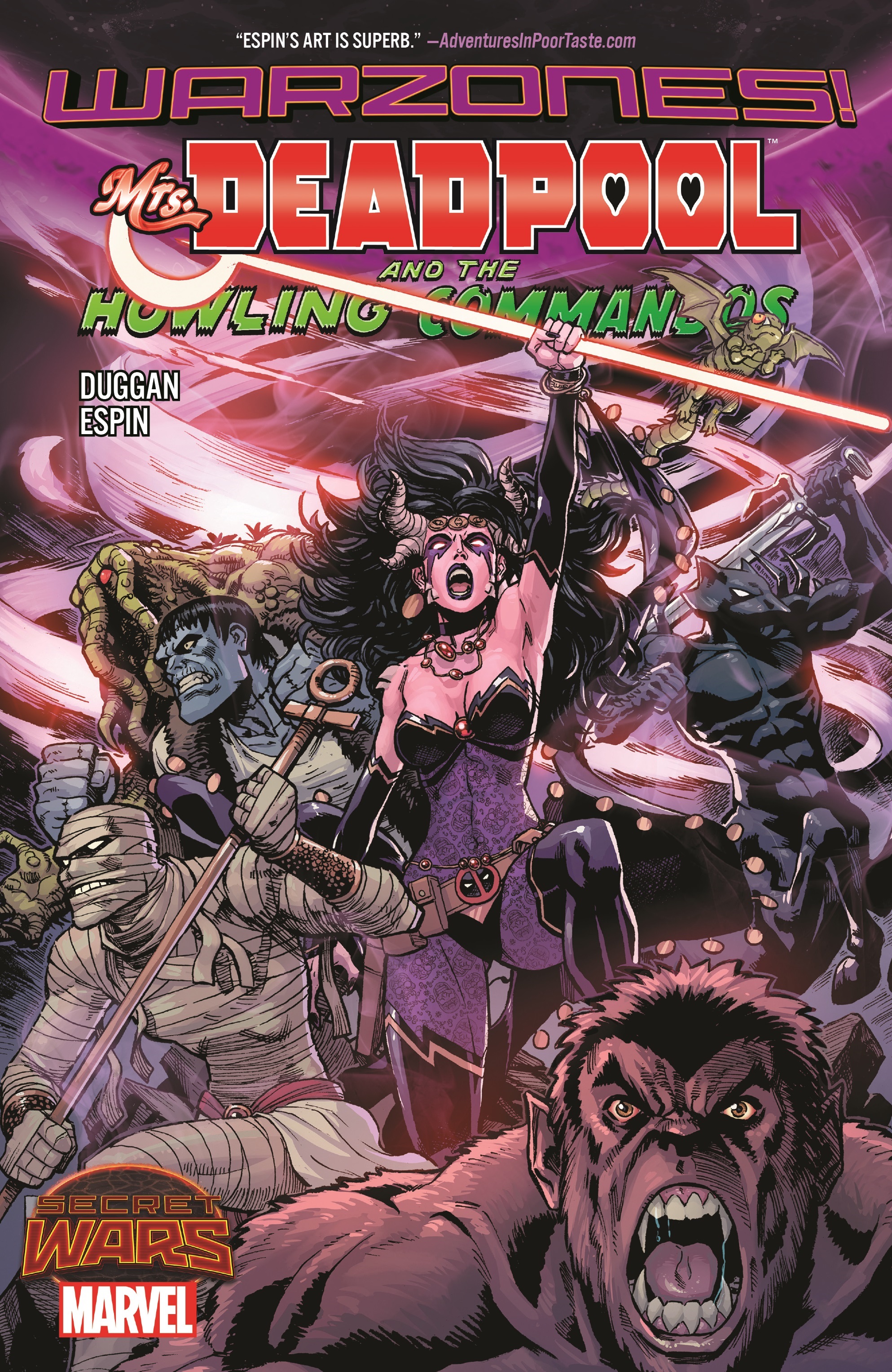 Mrs. Deadpool and the Howling Commandos (Trade Paperback)