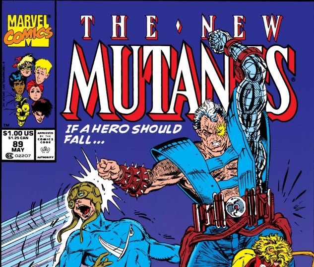 USA, 1989 New Mutants # 80 