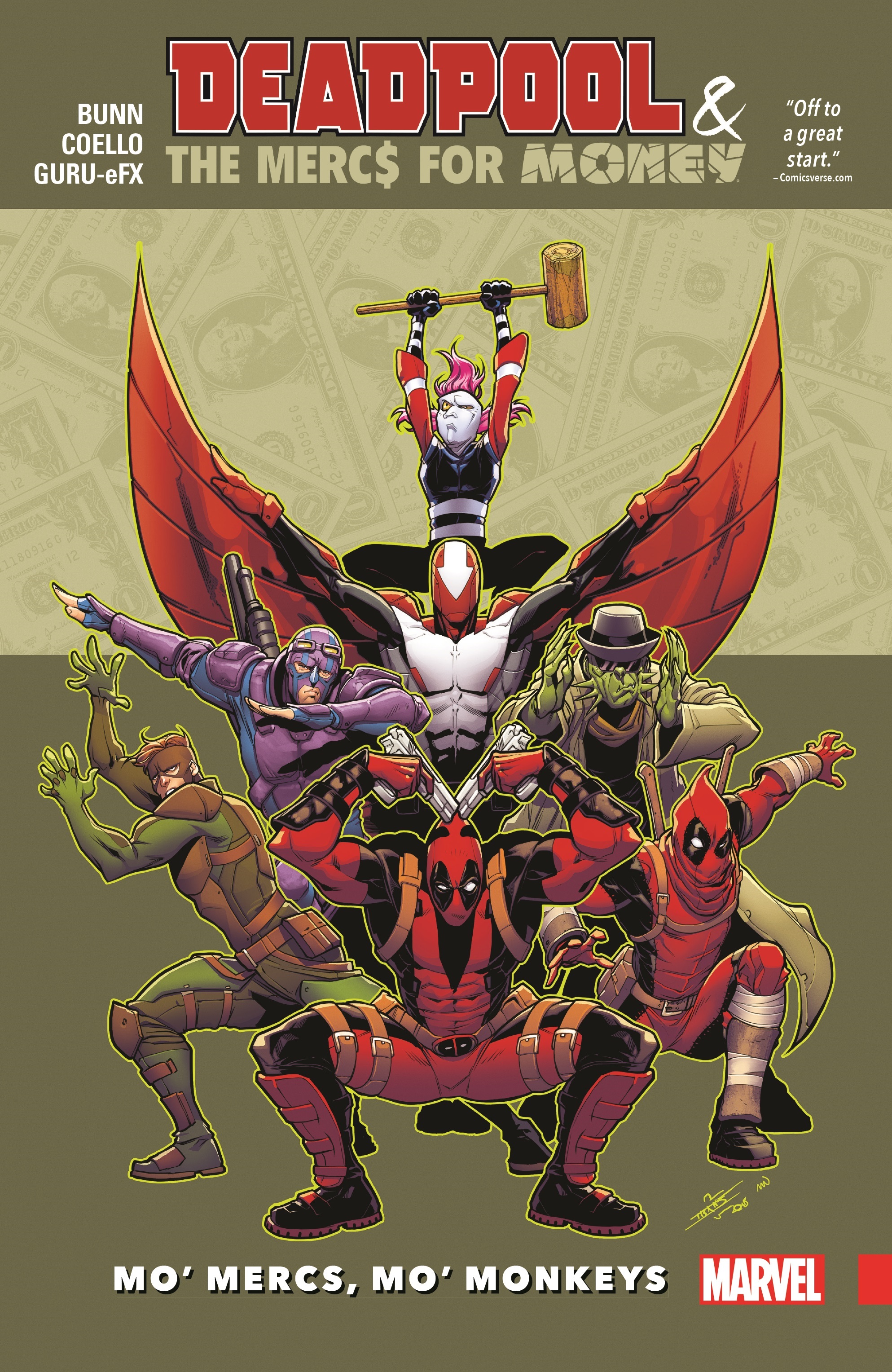 Deadpool & The Mercs For Money #1  Marvel Comics CB16424