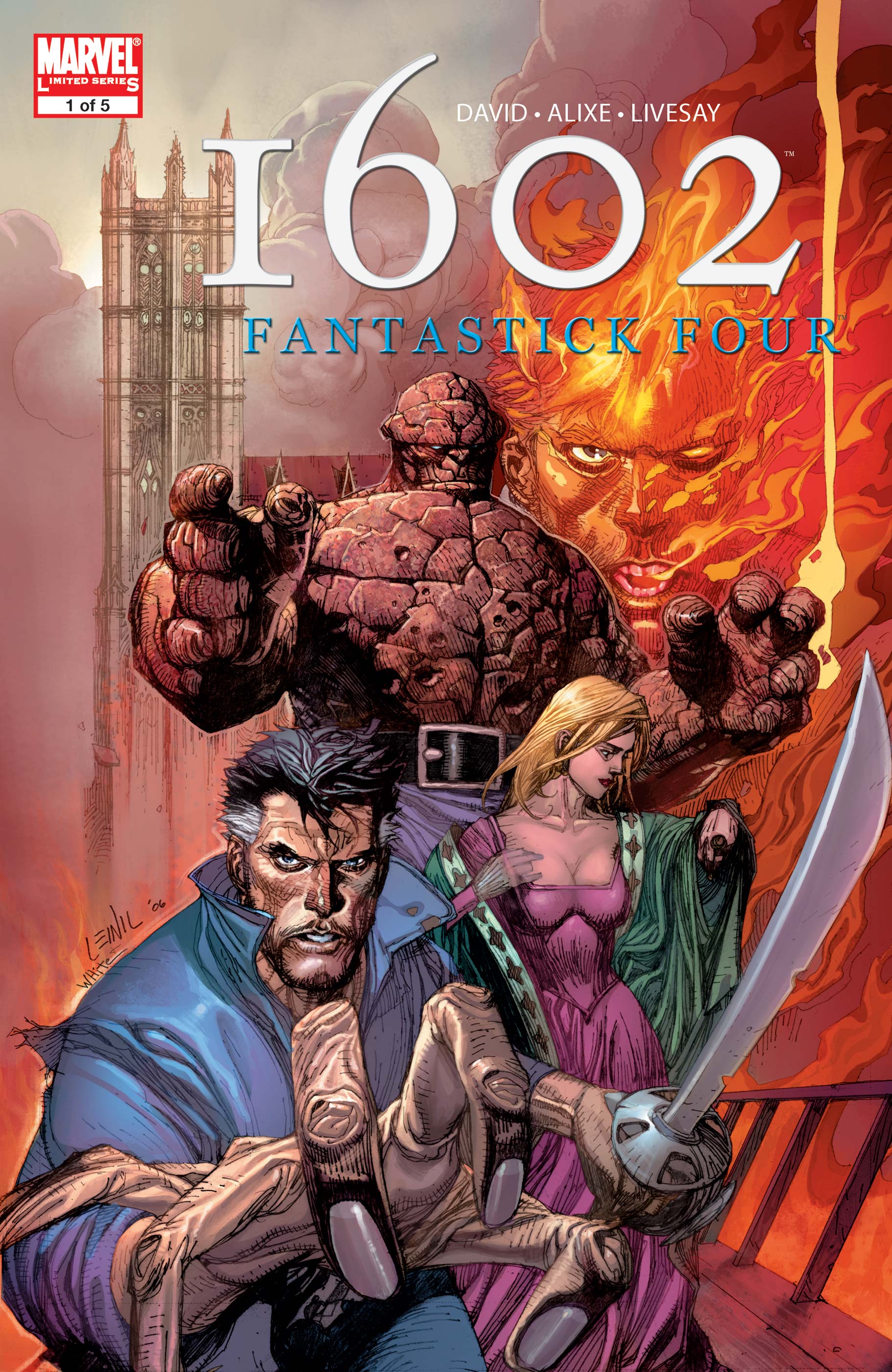 Marvel 1602: Fantastick Four (2006) #1