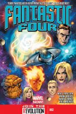 Fantastic Four (2012) #2 cover