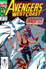 West Coast Avengers (1985) #62 cover