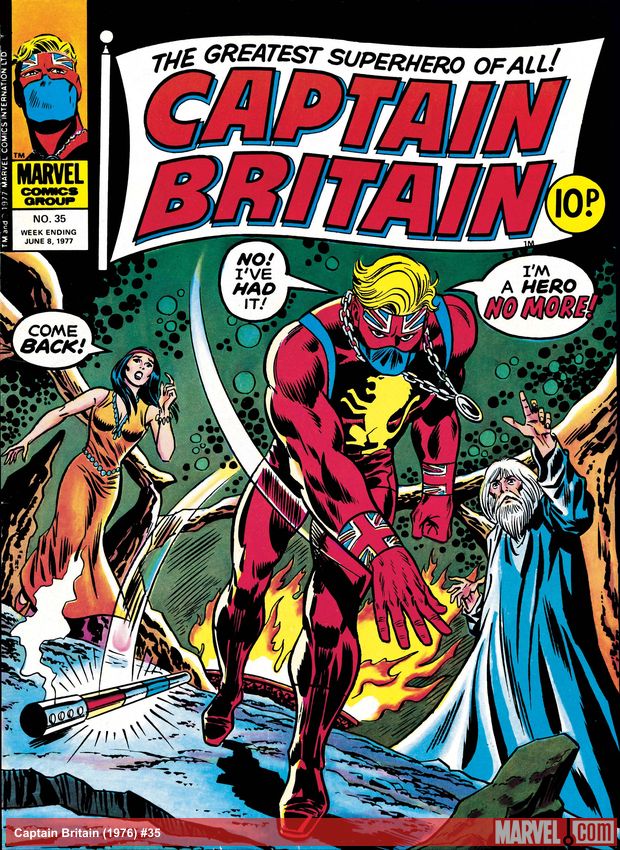 Captain Britain (1976) #35