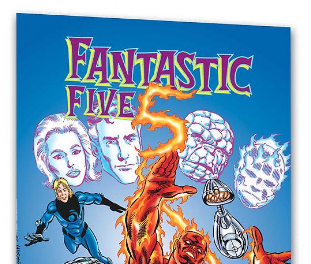 SPIDER-GIRL PRESENTS FANTASTIC FIVE: IN SEARCH OF DOOM COVER
