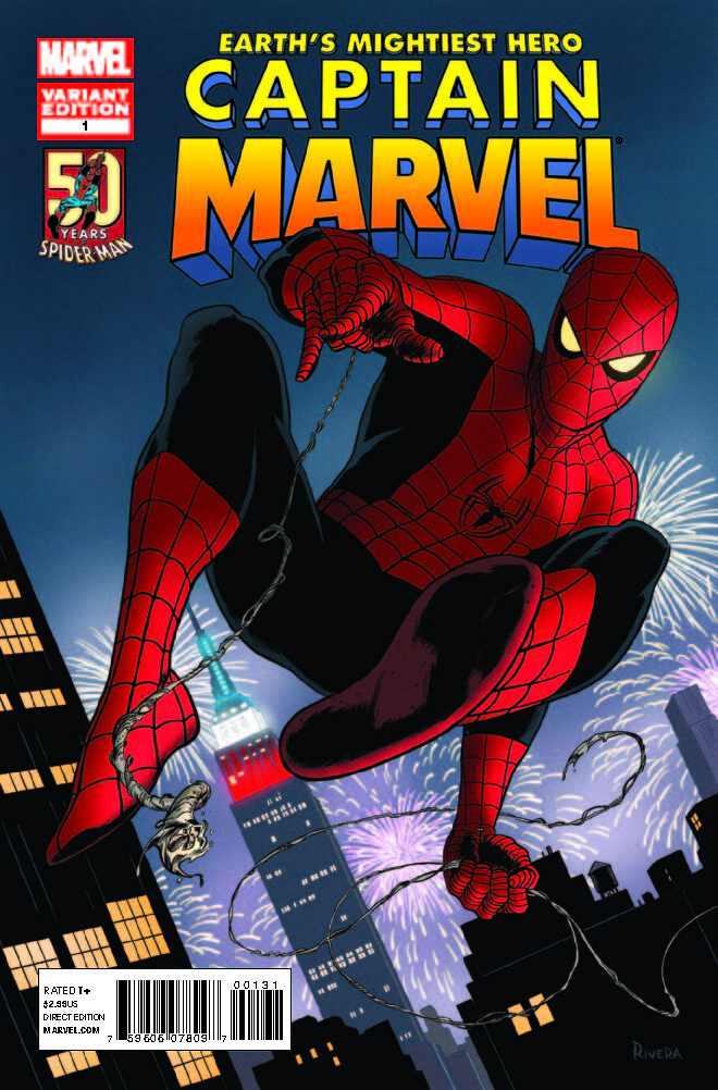 Captain Marvel (2012) #1 (Asm 50th Anniversary Variant)