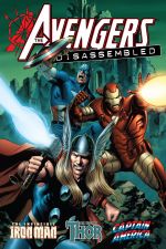 AVENGERS DISASSEMBLED: IRON MAN, THOR & CAPTAIN AMERICA HC (Trade Paperback) cover