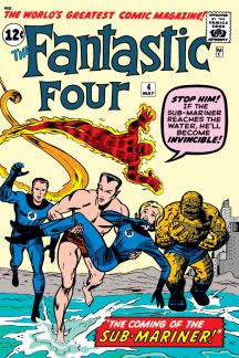 Image result for fantastic four 4 cover