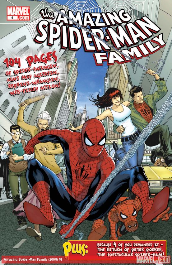 Cover of comic titled Amazing Spider-Man Family (2008) #4