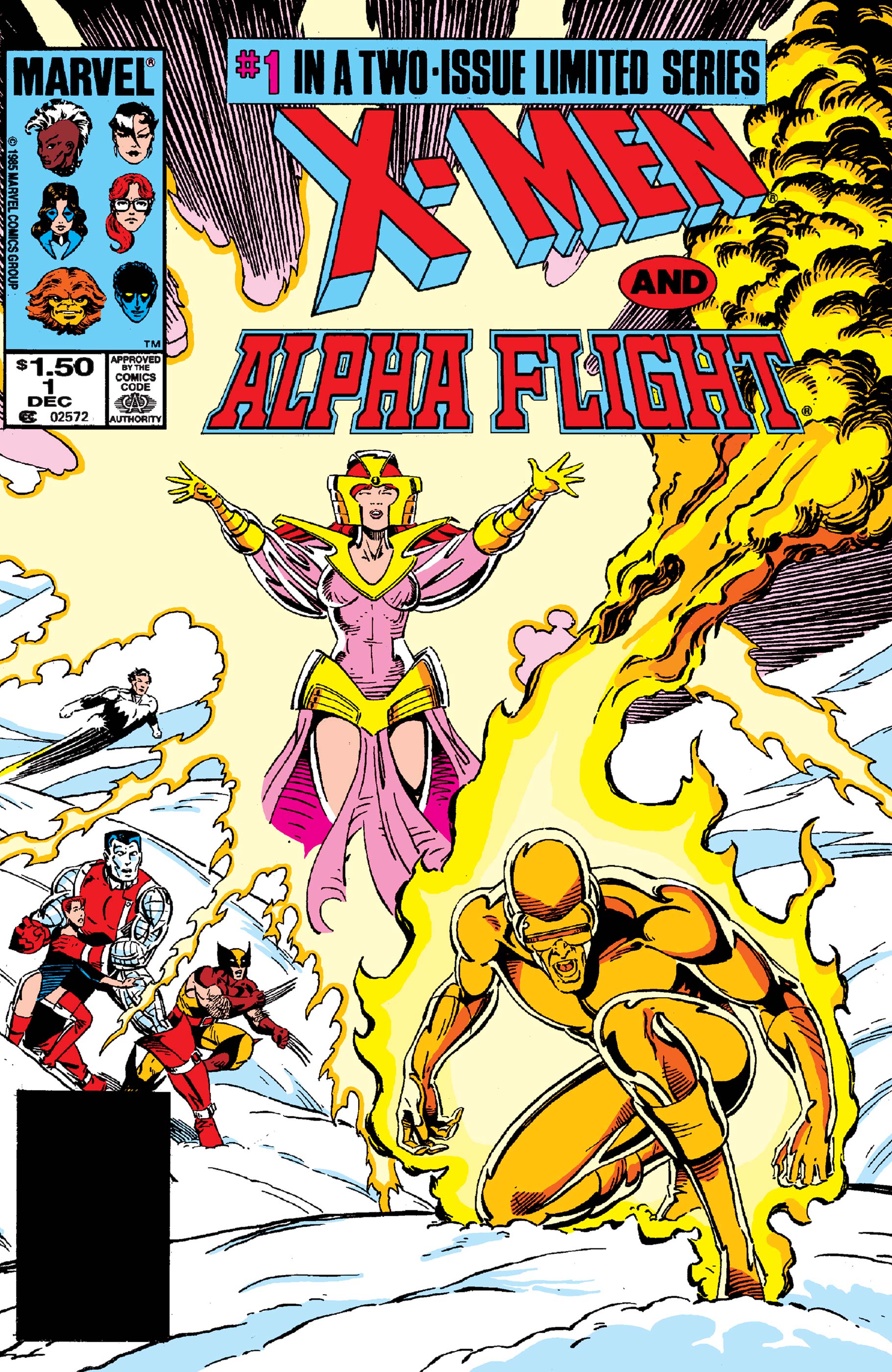 USA, 1985 of 2 Paul Smith, 52 pages X-Men and Alpha Flight # 1 