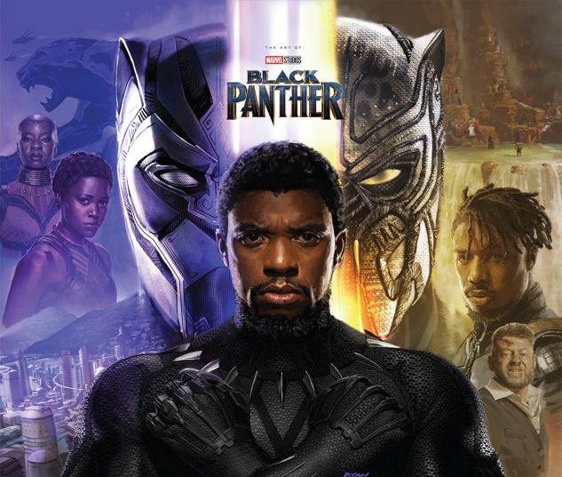 cover from MARVEL'S BLACK PANTHER: THE ART OF THE MOVIE HC SLIPCASE (2018) #1
