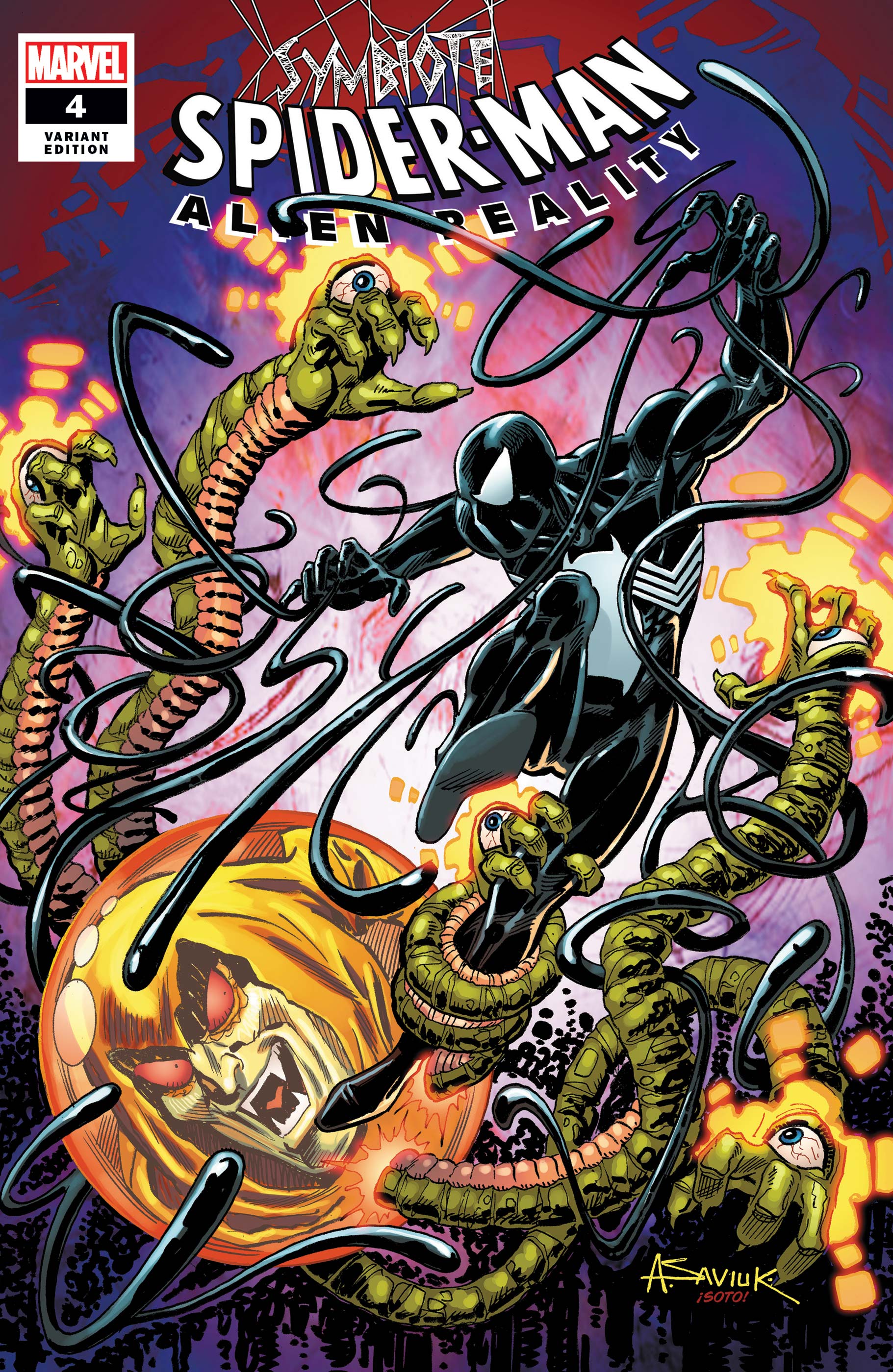 Symbiote Spider-Man: Alien Reality (2019) #4 (Variant)