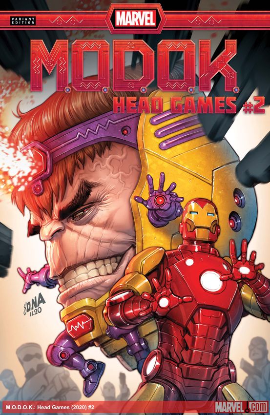 M.O.D.O.K.: Head Games (2020) #2 (Variant) comic book cover