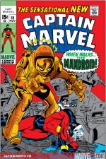 Captain Marvel (1968) #18 cover