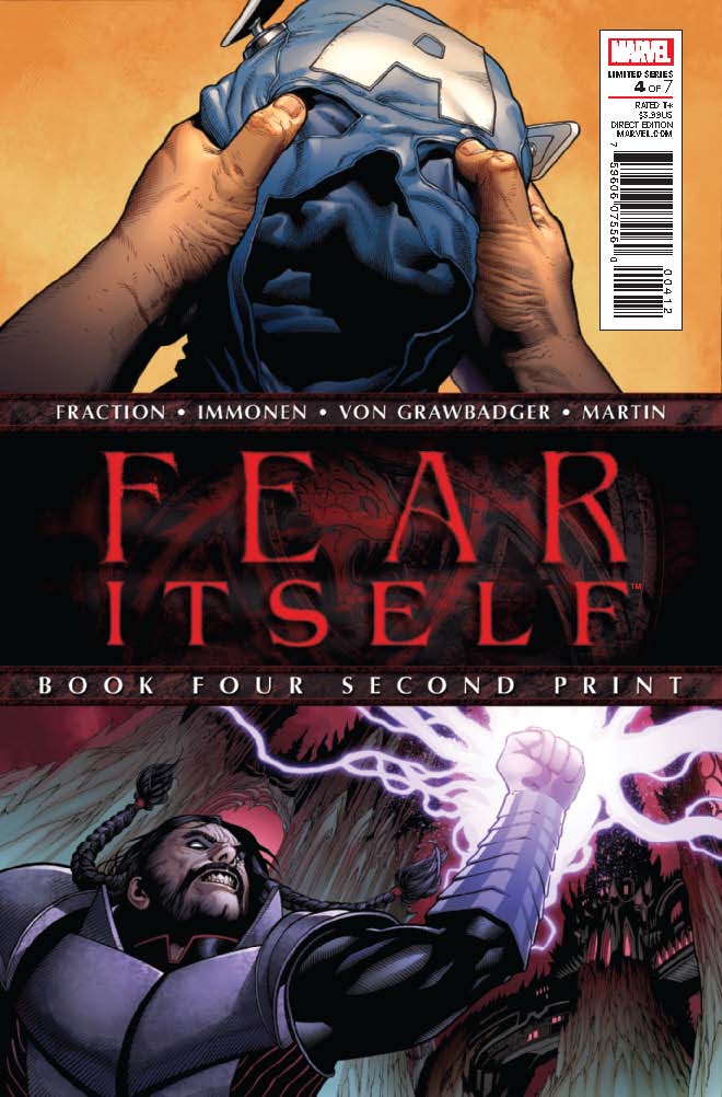 Fear Itself (2010) #4 (2nd Printing Varint)