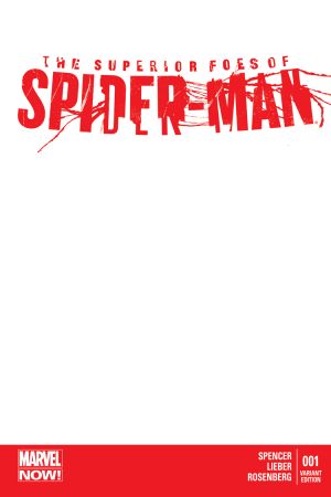 The Superior Foes of Spider-Man (2013) #1 (Blank Cover Variant)