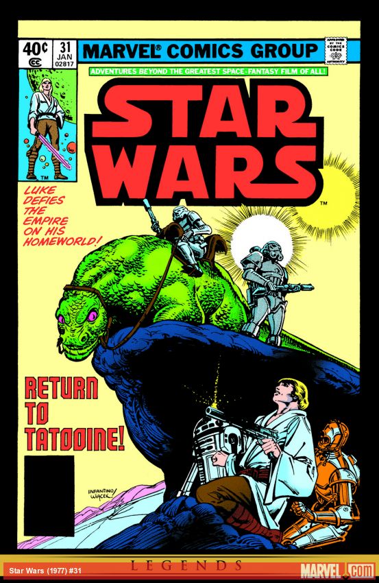 Star Wars (1977) #31 comic book cover