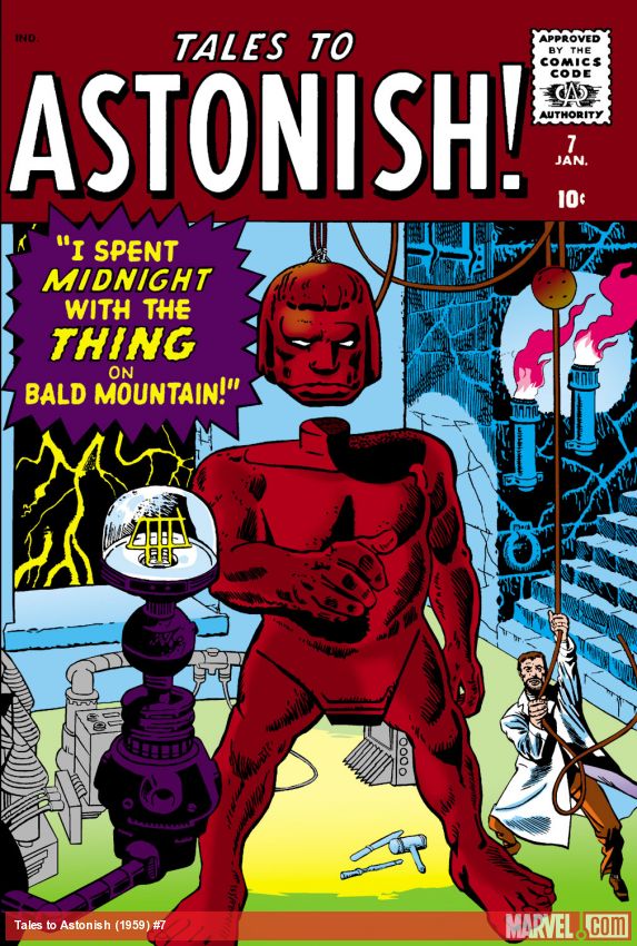 Tales to Astonish (1959) #7 comic book cover