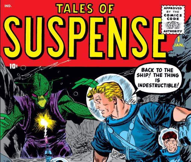 Tales of Suspense (1959) #1 Cover