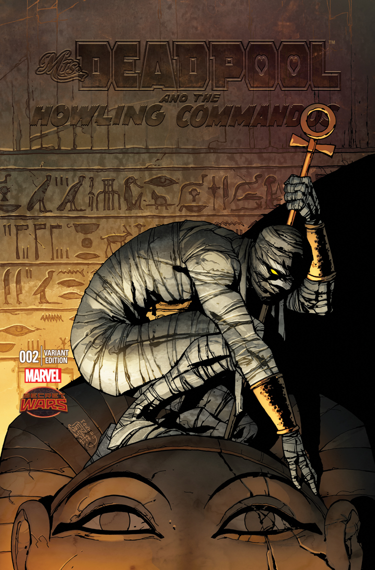 Mrs. Deadpool and the Howling Commandos (2015) #2 (CAMUNCOLI HOWLING VARIANT)