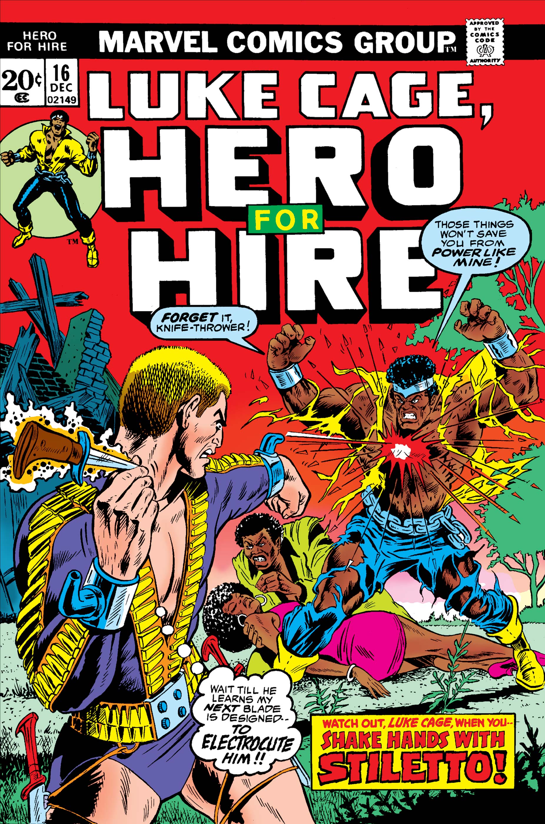 Hero for Hire (1972) #16