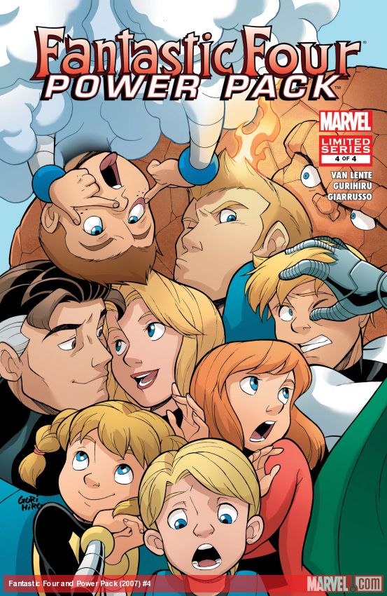 Fantastic Four and Power Pack (2007) #4