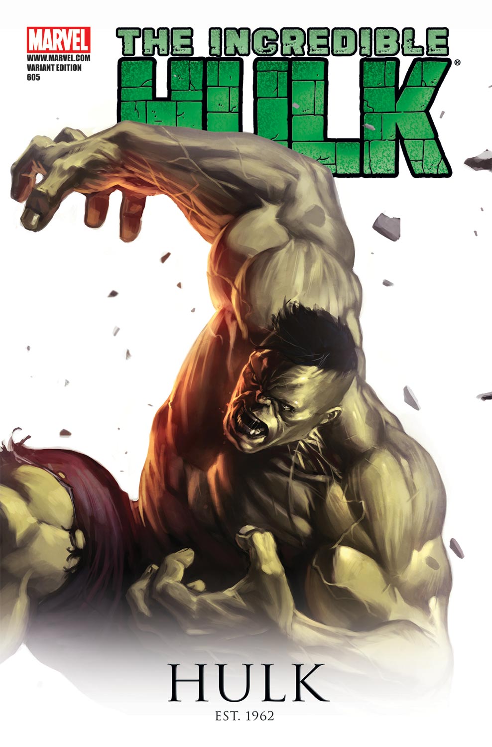 Incredible Hulks (2010) #605 (DJURDJEVIC 70TH ANNIVERSARY VARIANT)