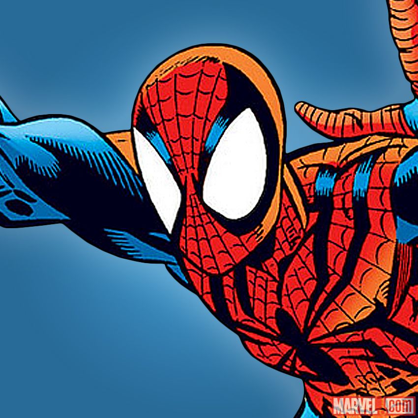 Character drawing of Spider-Man (Ben Reilly)