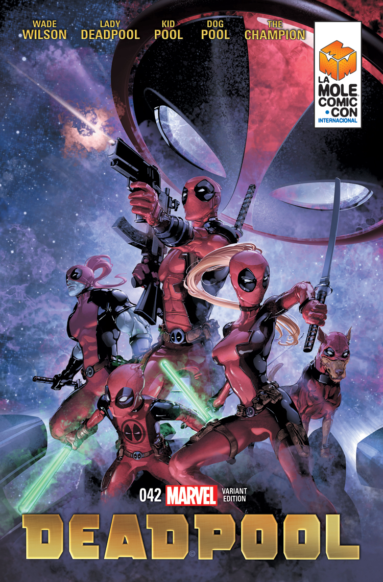 Deadpool (2012) #42 (Crain La Mole Variant)
