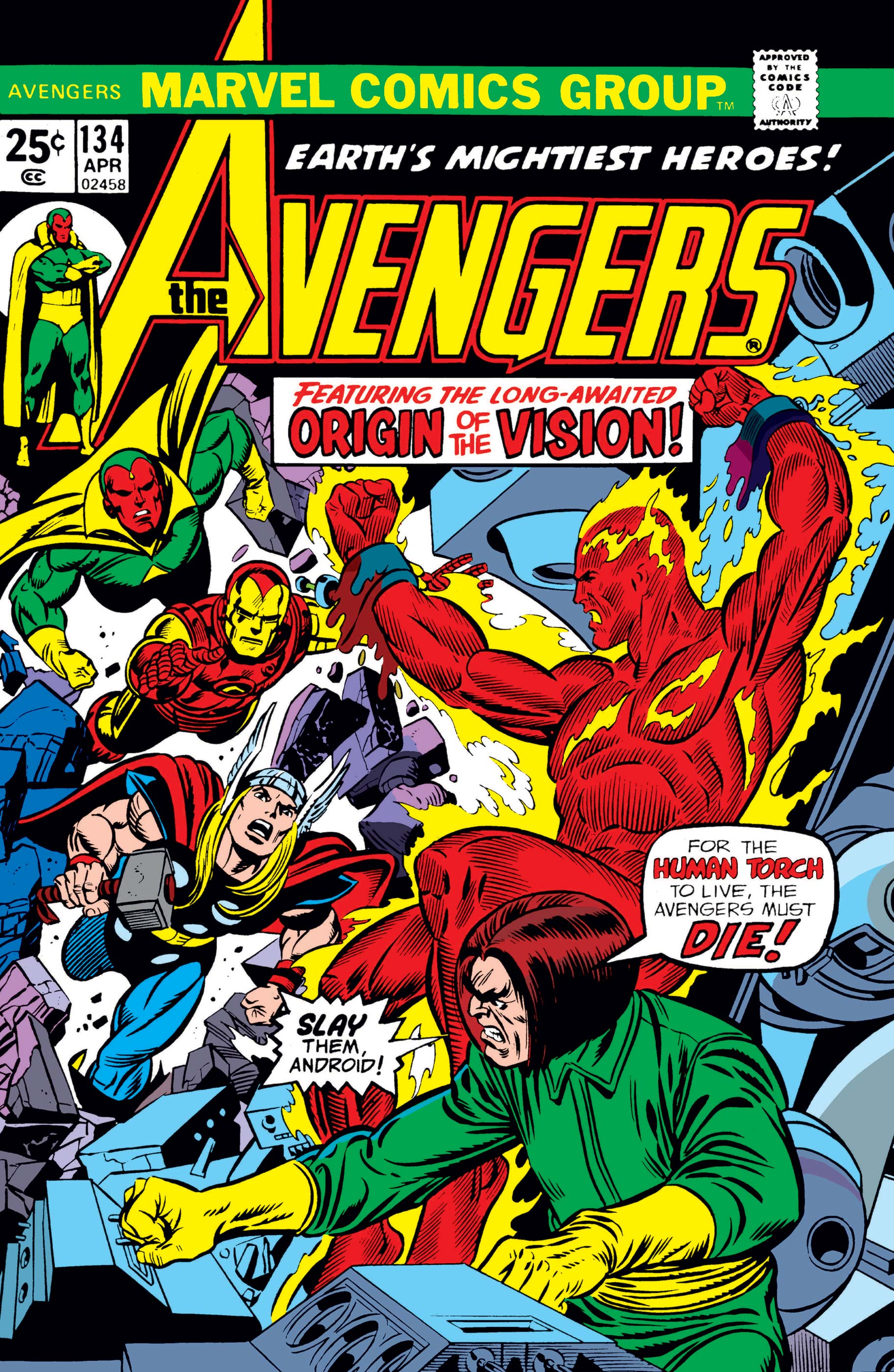 Avengers (1963) #134 | Comic Issues | Marvel