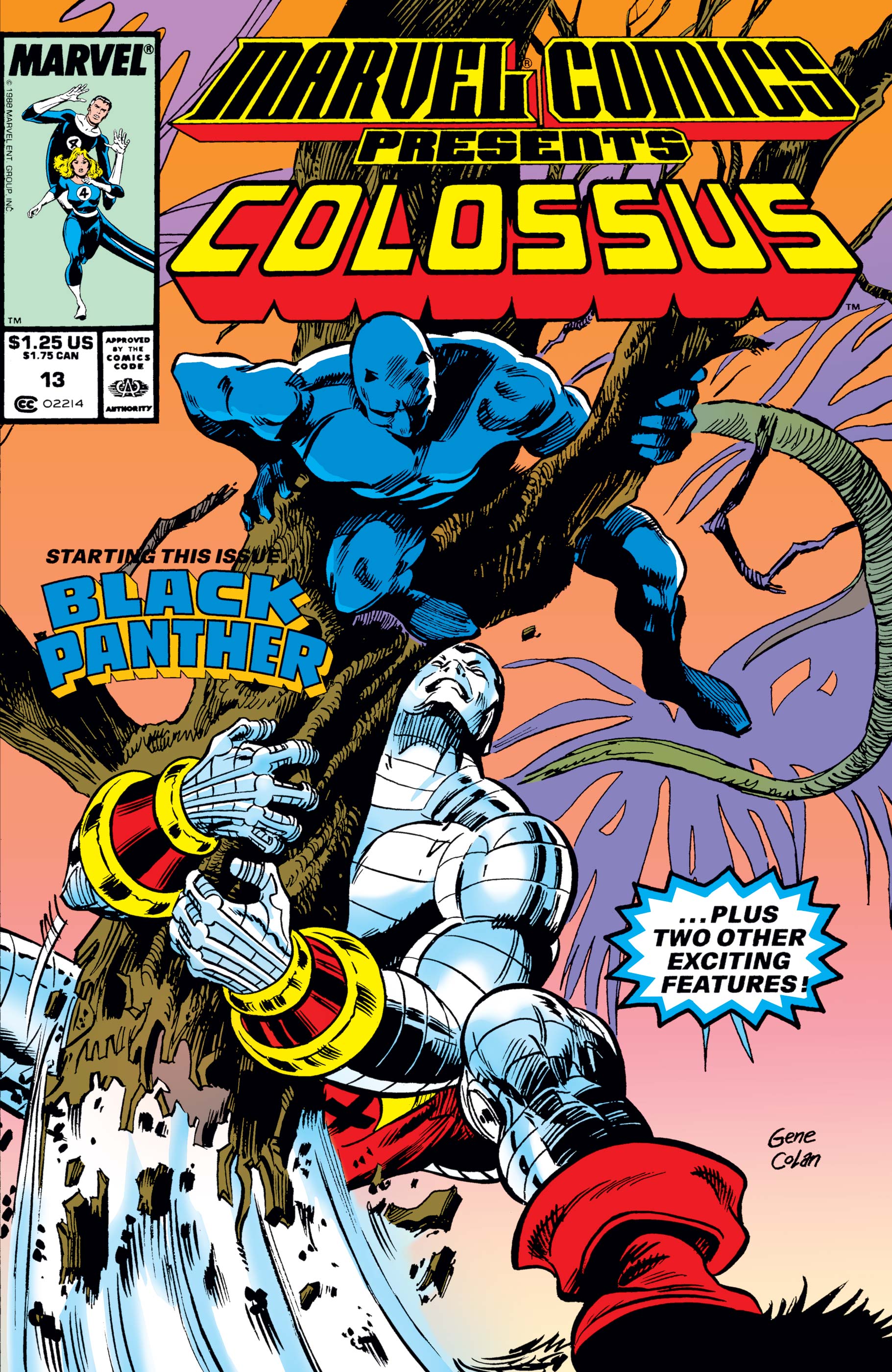 USA, 1989 Marvel Comics Presents # 14 Colossus