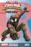 cover from Marvel Universe Ultimate Spider-Man: Spider-Verse Infinite Comic (2018) #3