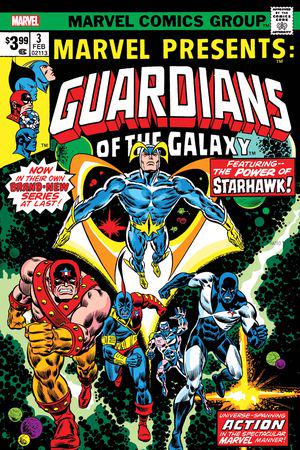 GUARDIANS OF THE GALAXY: MARVEL PRESENTS 3 FACSIMILE EDITION #1 