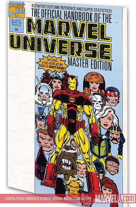 Essential Official Handbook of the Marvel Universe - Master Edition Vol. 2 (Trade Paperback)