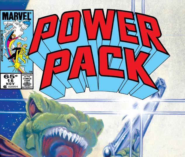 Power Pack (1984) #16 Cover