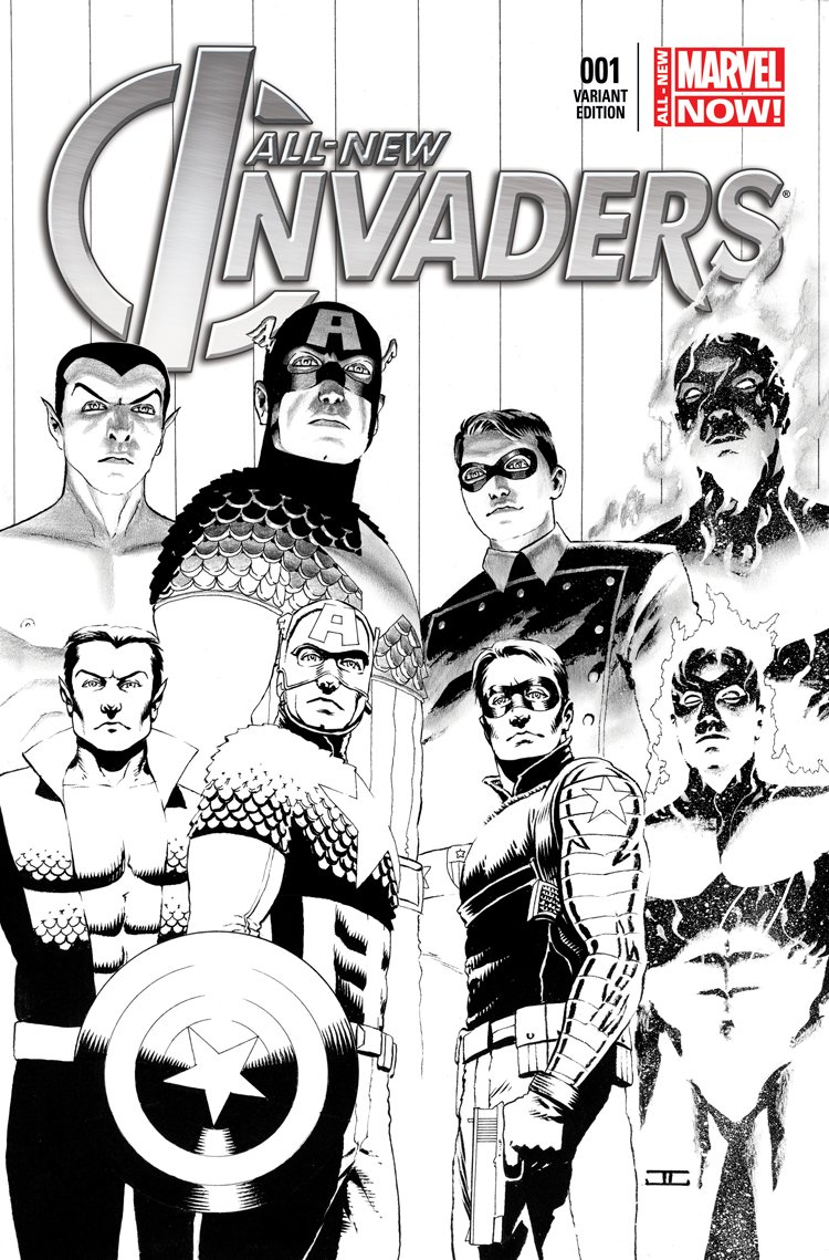 All-New Invaders (2014) #1 (Cassaday Sketch Variant)