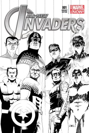 All-New Invaders (2014) #1 (Cassaday Sketch Variant)