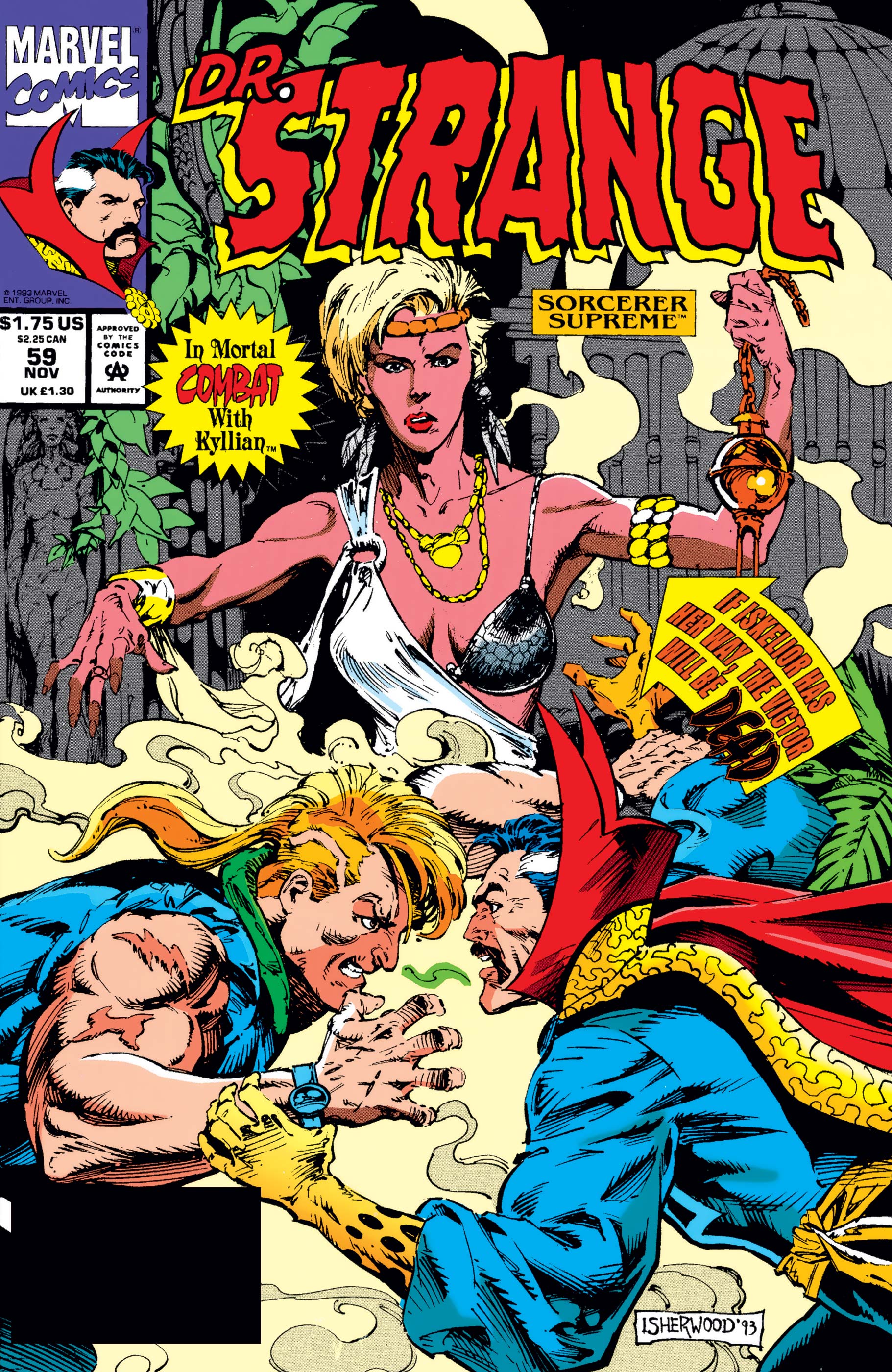 1993 Geof Isherwood Doctor Strange Sorcerer Supreme No.58