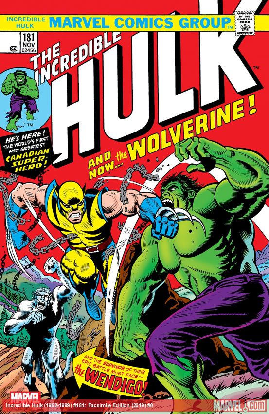 Incredible Hulk: Facsimile Edition (2019) #181