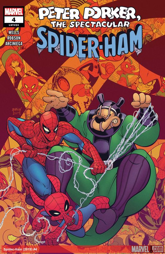 Cover of comic titled Spider-Ham (2019) #4