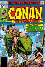Conan the Barbarian (1970) #74 cover