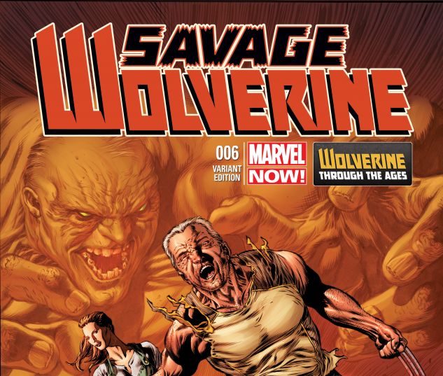 SAVAGE WOLVERINE 6 PERKINS WOLVERINE COSTUME VARIANT (NOW, 1 FOR 20, WITH DIGITAL CODE)