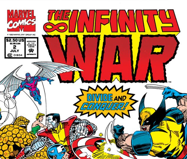 Amricons Infinity War #2 Marvel Comics Ron Lim 1992 NM 