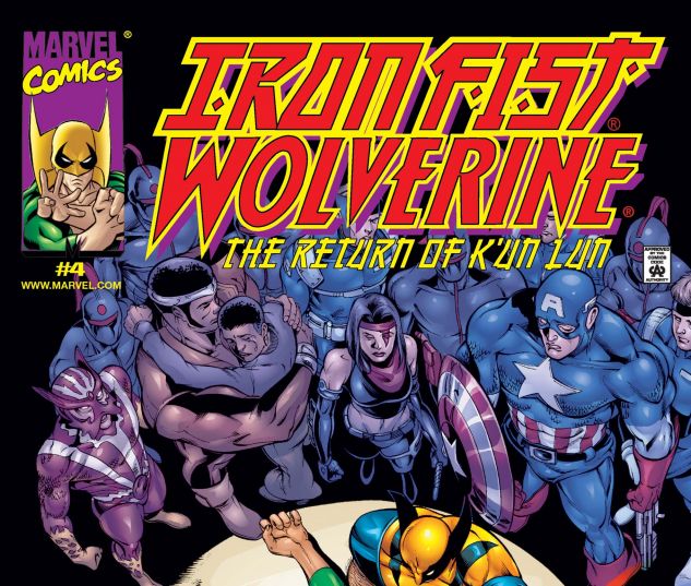 Iron Fist Wolverine #4 February 2001 Marvel Comics