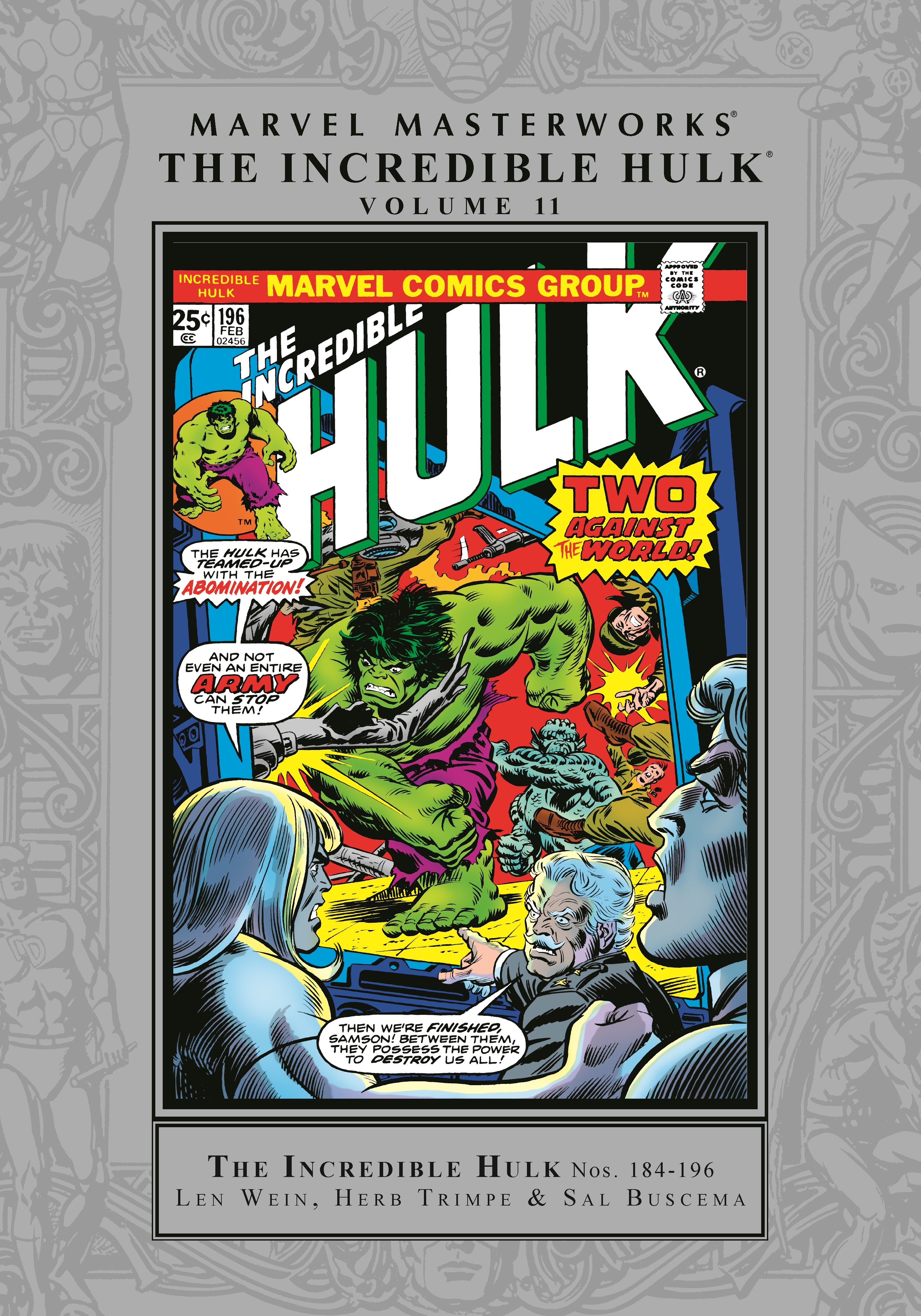 Marvel Masterworks: The Incredible Hulk Vol. 11 (Hardcover)