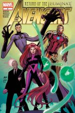 Avengers (2010) #8 cover