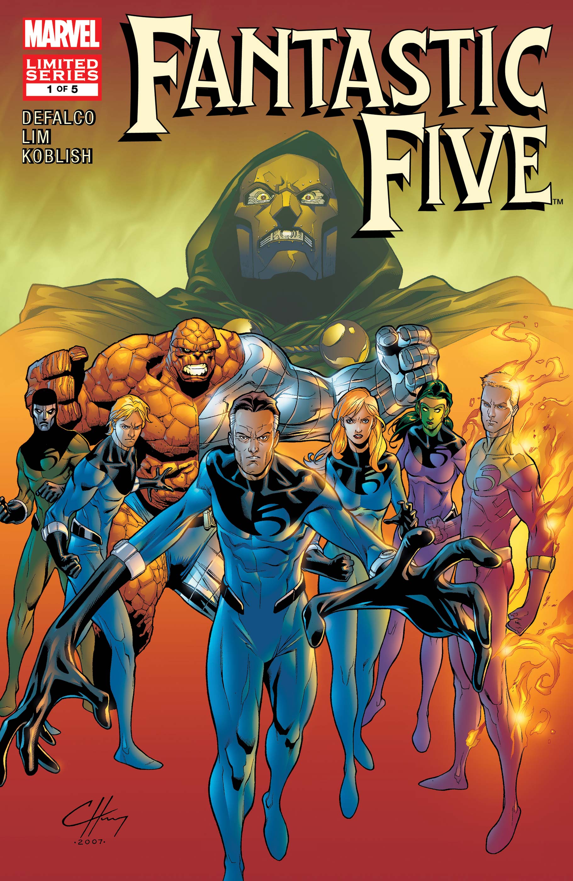 Fantastic Five (2007) #1