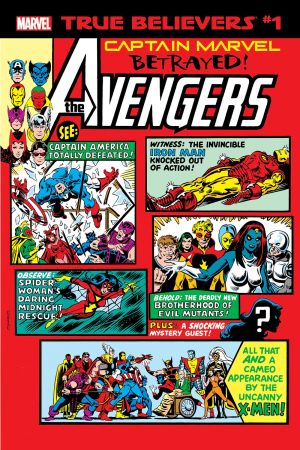 True Believers: Captain Marvel - Betrayed! #1 