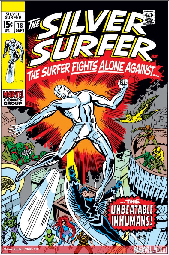 Silver Surfer (1968) #18