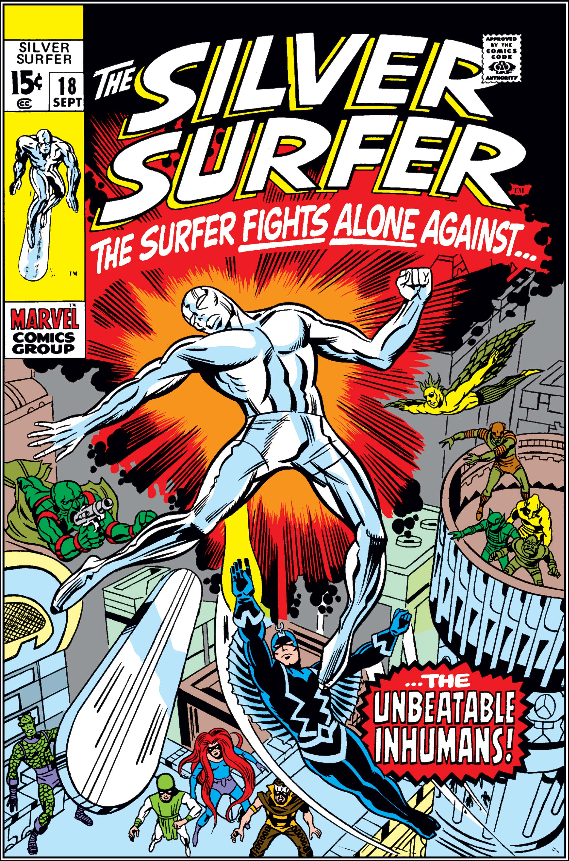 Silver Surfer (1968) #18