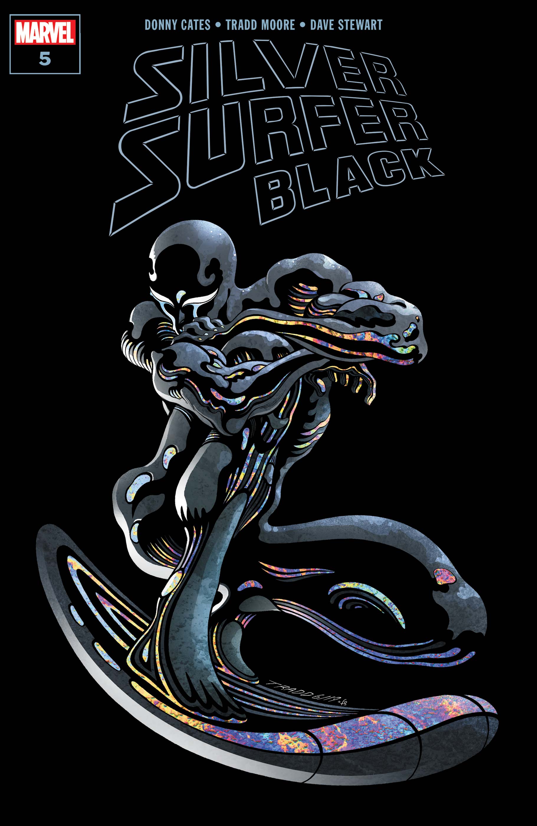 14/08/2019 OF 5 SILVER SURFER BLACK #3 